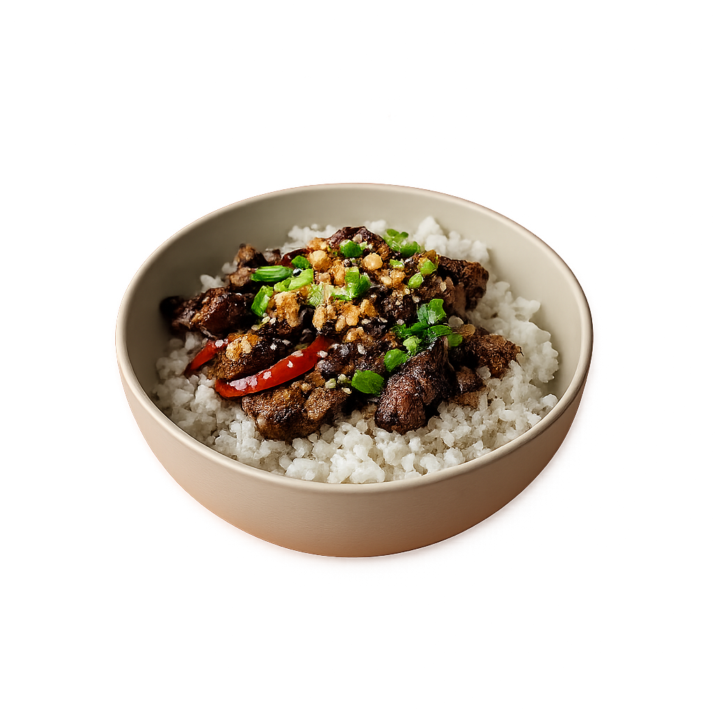 Donburi Boeuf Épicé