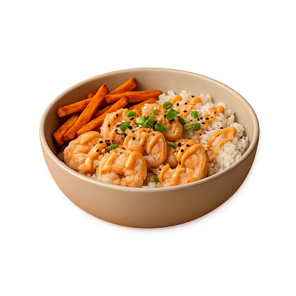 Donburi Tempura Scampi