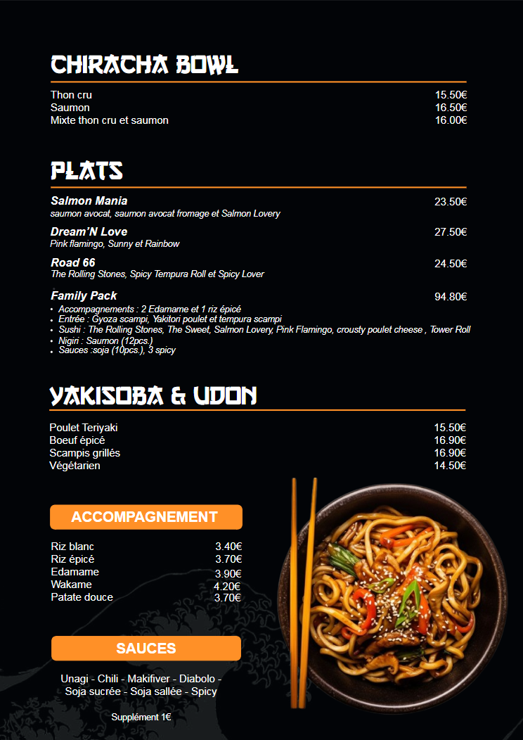 Menu page 4