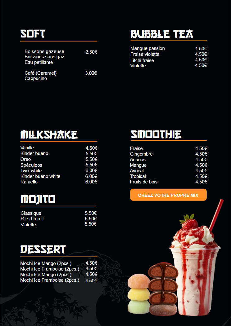 Menu page 5