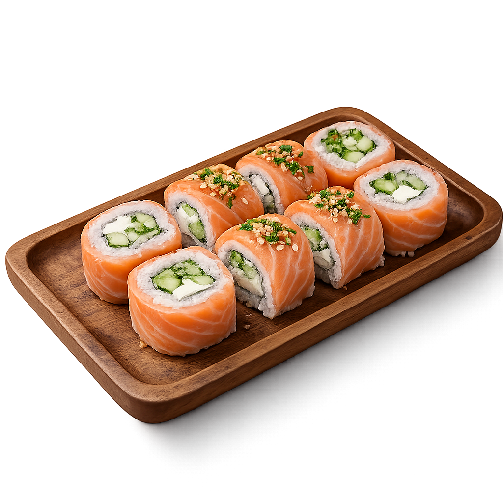 Salmon Roll Avocat Cheese